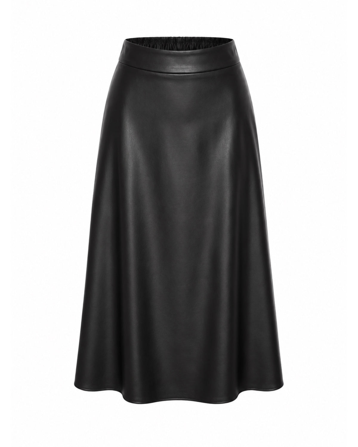 Rok Miriam Leather Zwart - Peet kleding