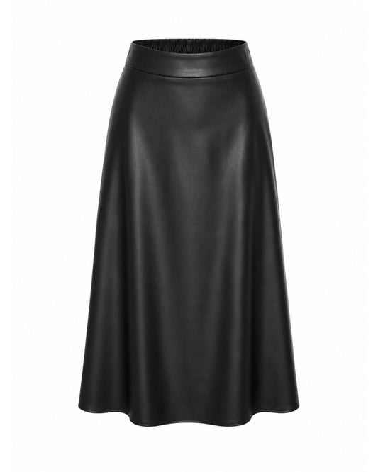 Rok Miriam Leather Zwart - Peet kleding