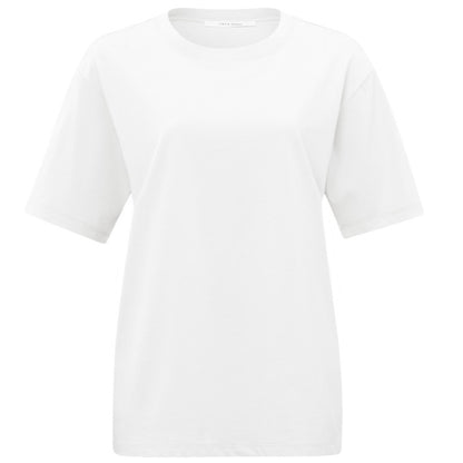 Yaya Oversized Shirt Offwhite - Peet kleding