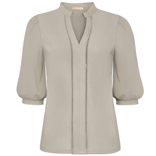 Triple Nine - Travel Top Malou Beige - 8301 - Peet kleding