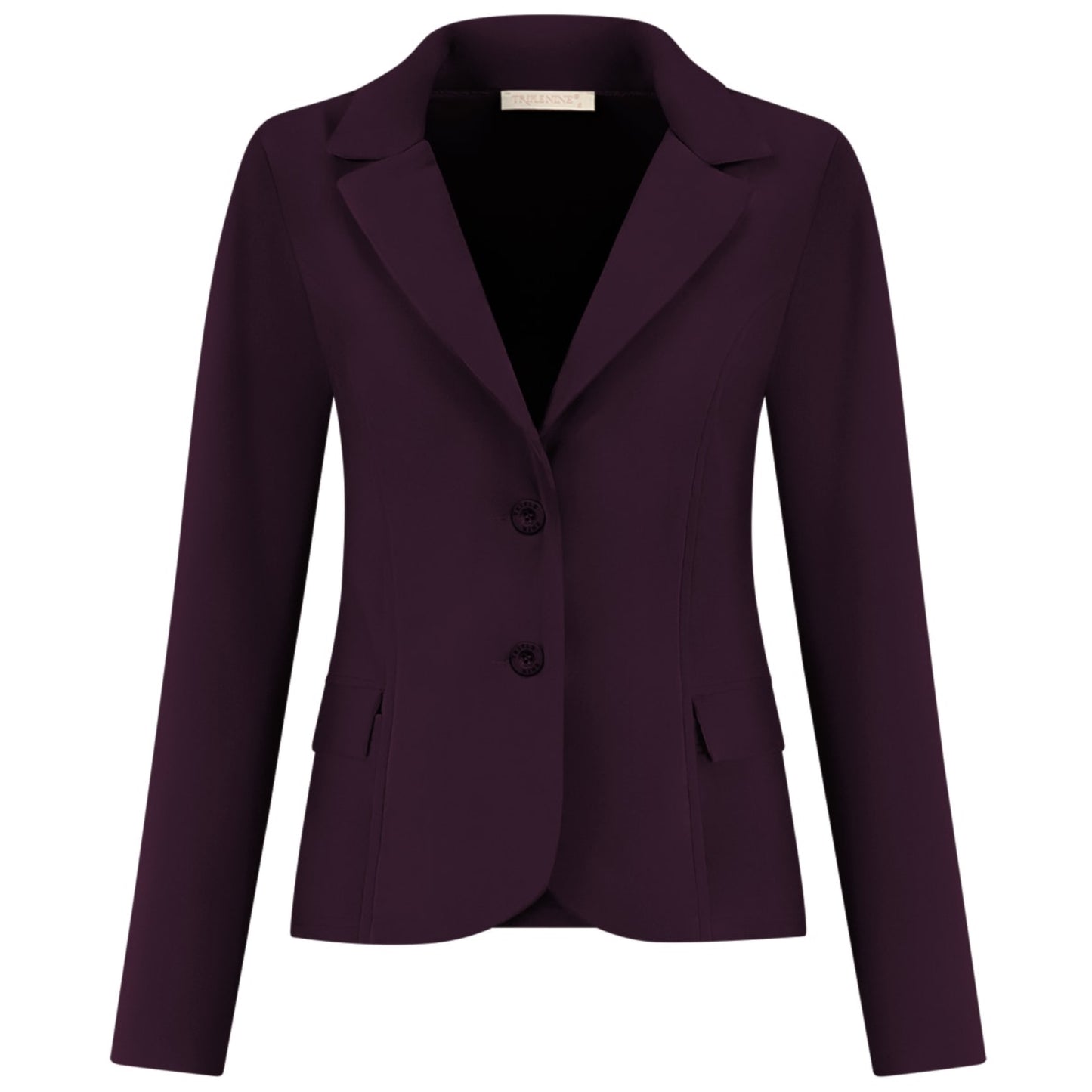 Triple Nine - Travel Blazer Francis Aubergine - 3101 - Peet kleding