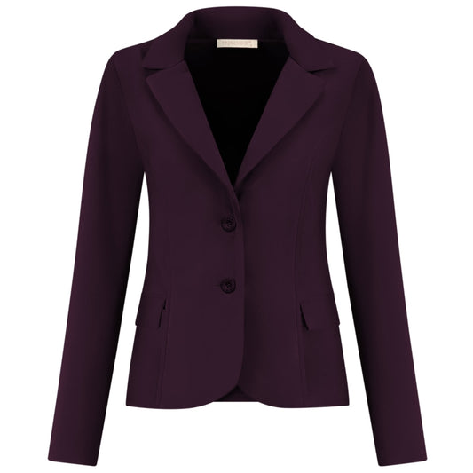 Triple Nine - Travel Blazer Francis Aubergine - 3101 - Peet kleding