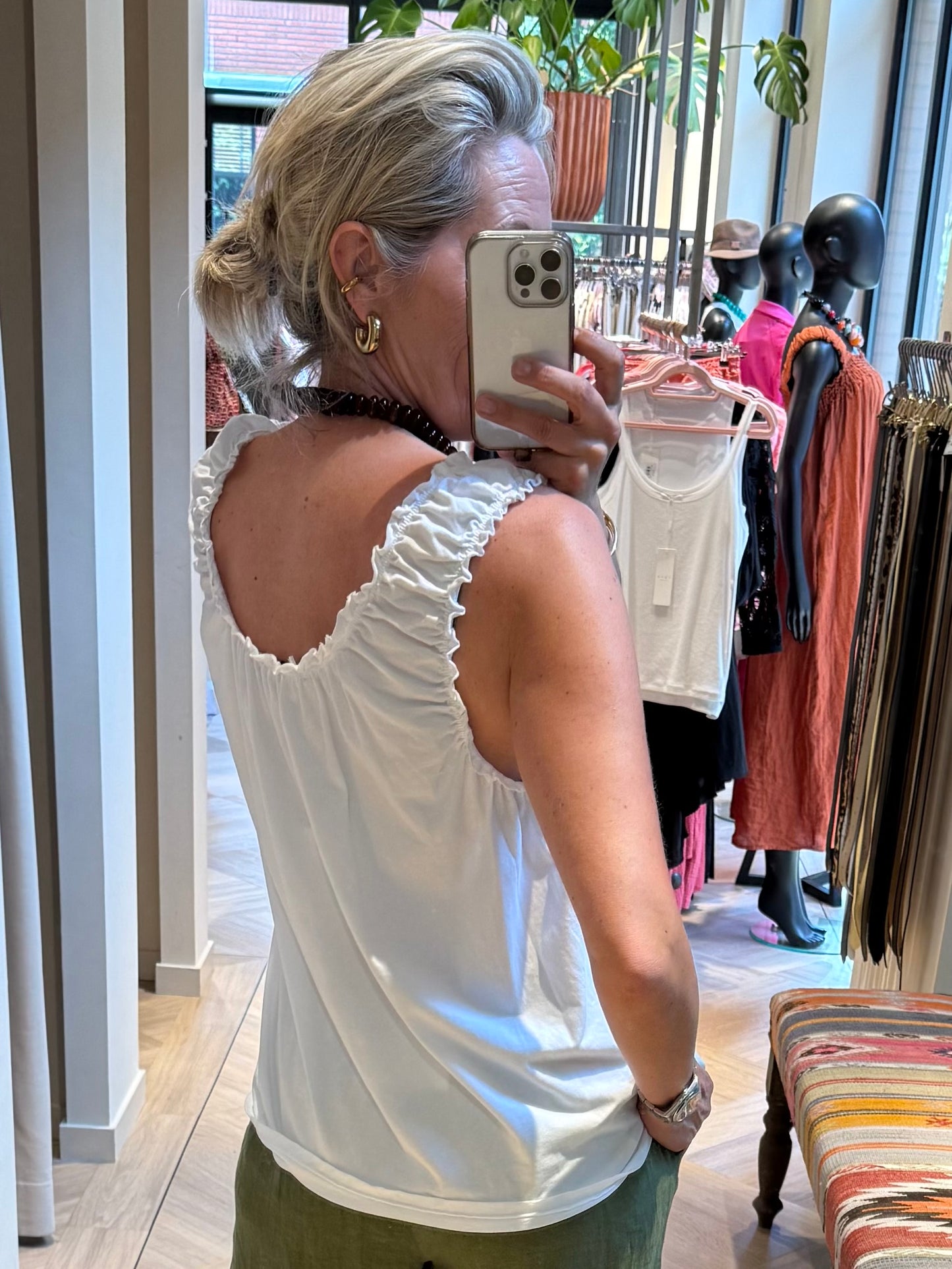 Top Mara Tricot Wit