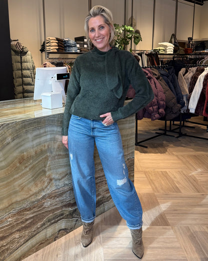Rino & Pelle Pullover Griselda Hunter Green