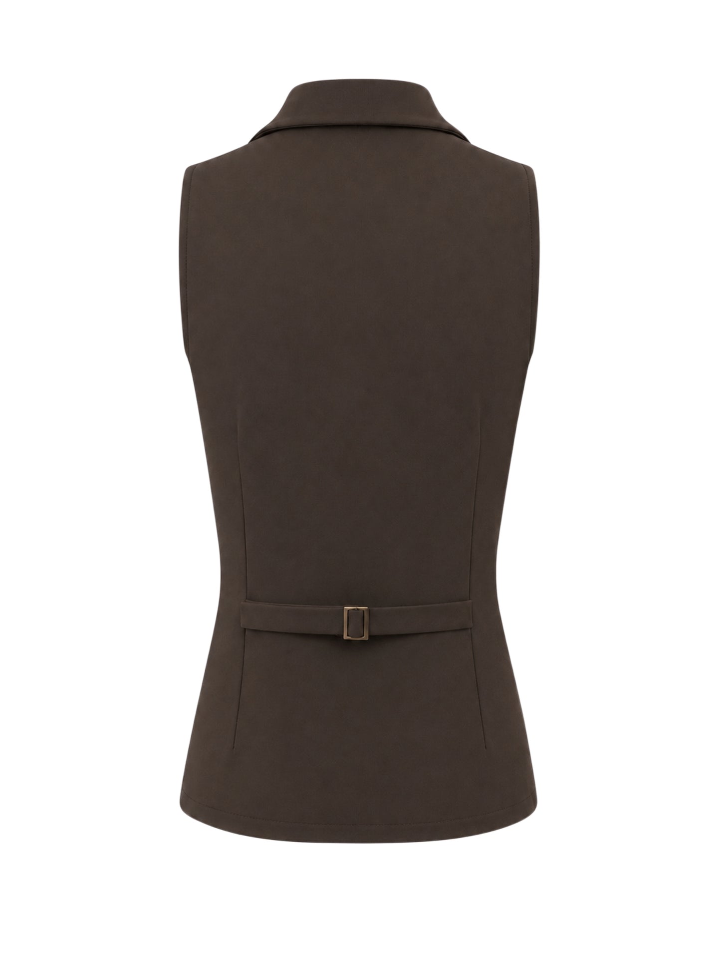 Triple Nine - Travel Gilet Maya Donkerbruin - 92417 - Peet kleding