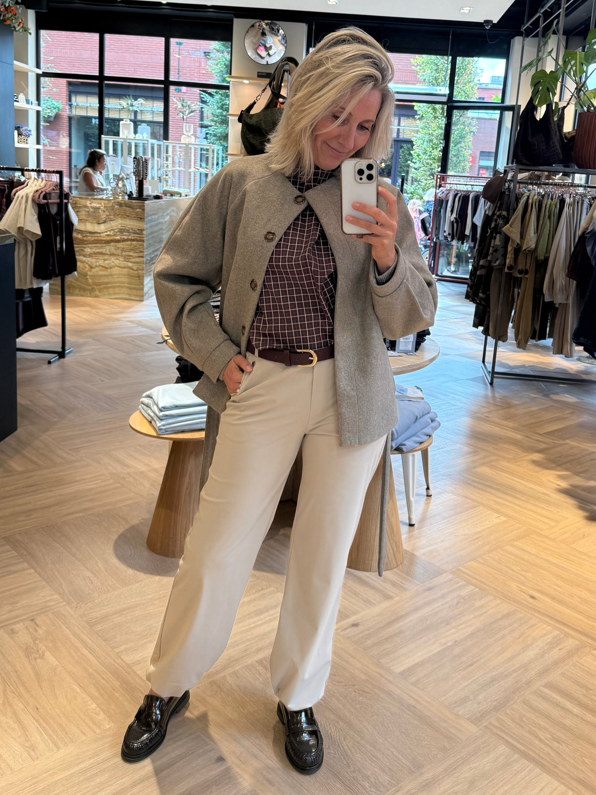 Travel Broek Mara Beige - 2710 - Peet kleding
