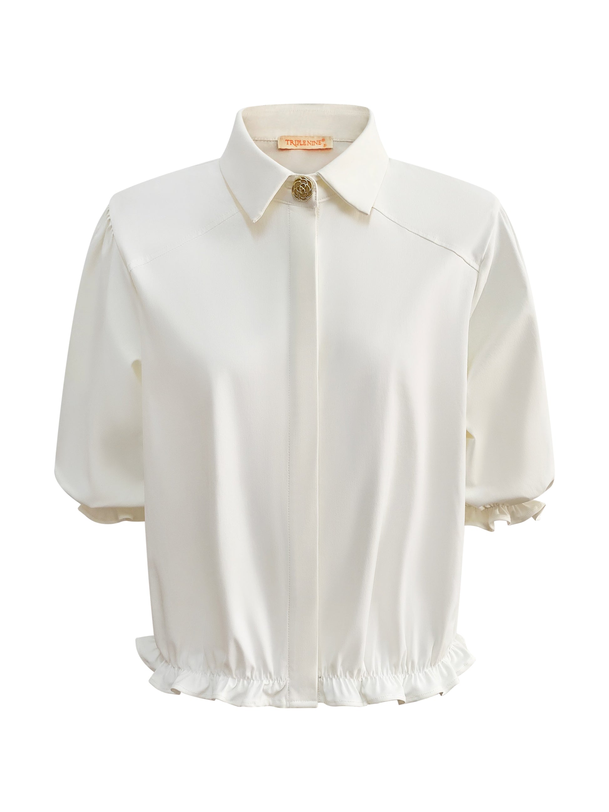 Triple Nine Travel Blouse Dorée Wit - 5941 - Peet kleding