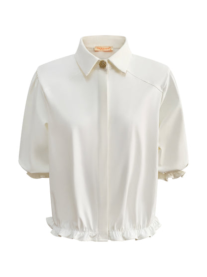 Triple Nine Travel Blouse Dorée Wit - 5941 - Peet kleding