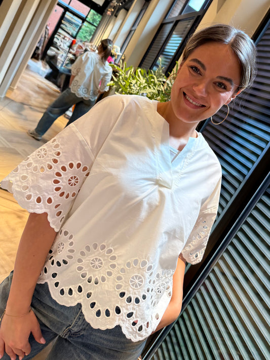 Rino & Pelle Blouse Trudy Off White - Peet kleding