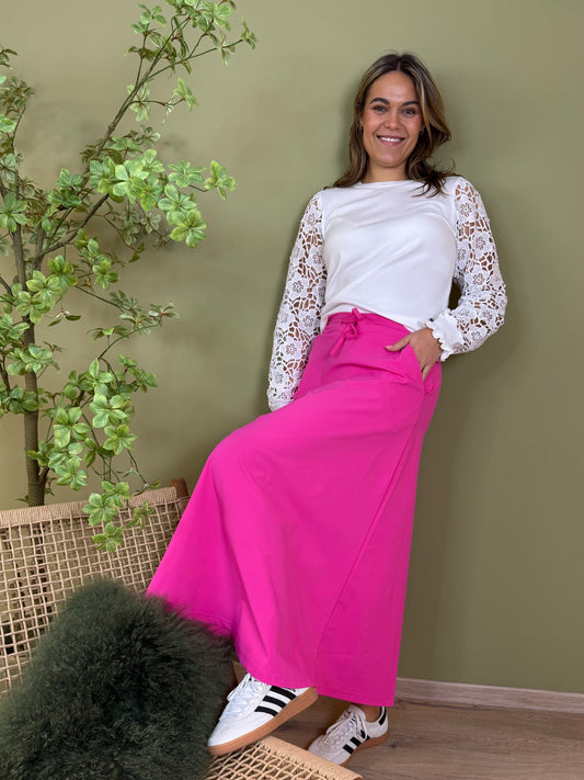 Triple Nine - Trui Louise Wit - 9006 - Peet kleding