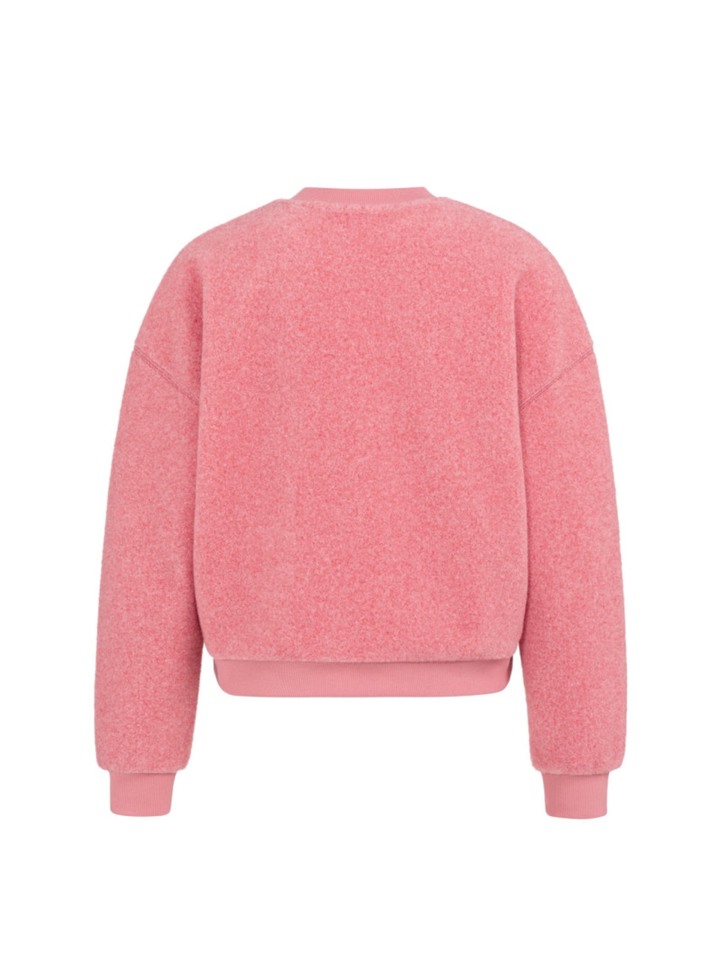 Yaya Teddy Sweater Roze - Peet kleding
