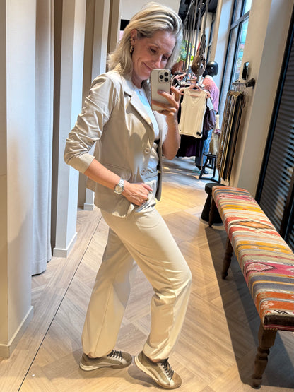 Travel Broek Mara Beige - 2710 - Peet kleding