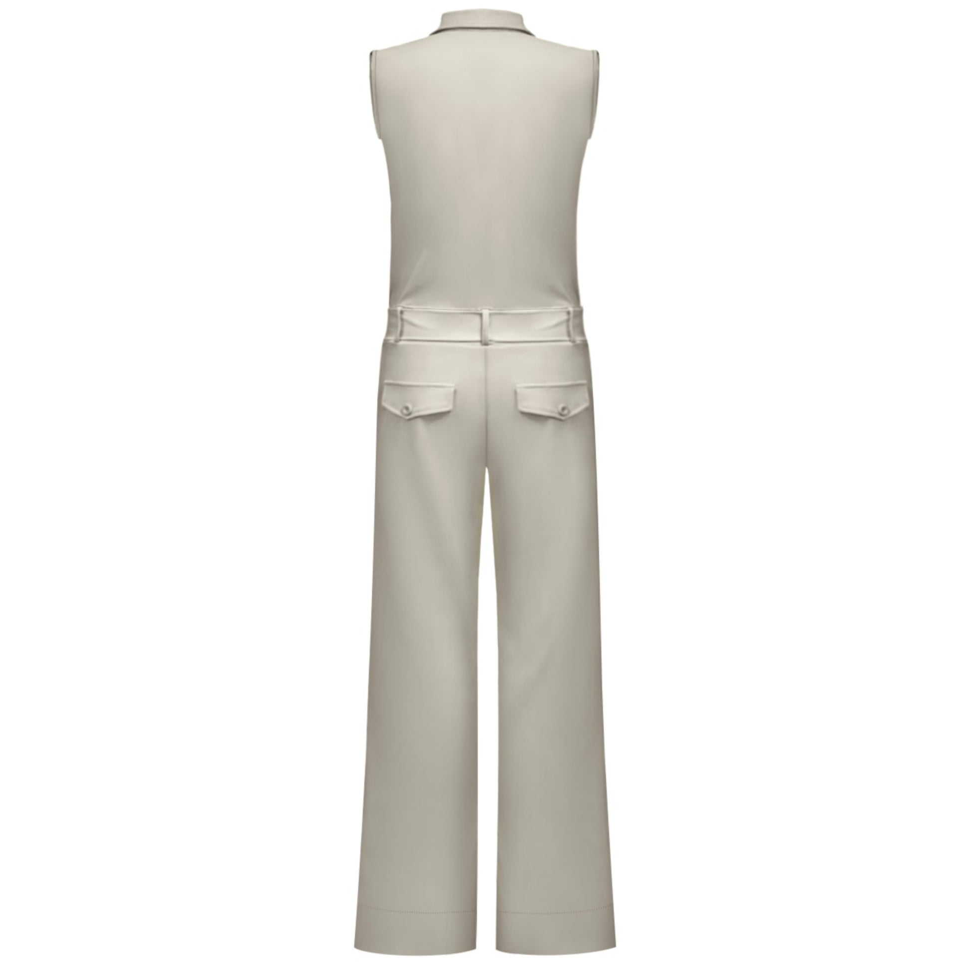 Triple Nine - Travel Jumpsuit Pebbles Beige - 51901 - Peet kleding