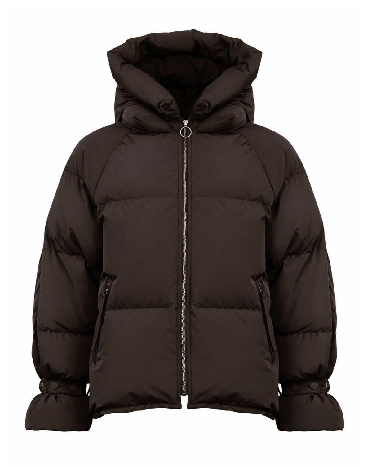 With Black Kylie Real Down Dark Brown - Peet kleding