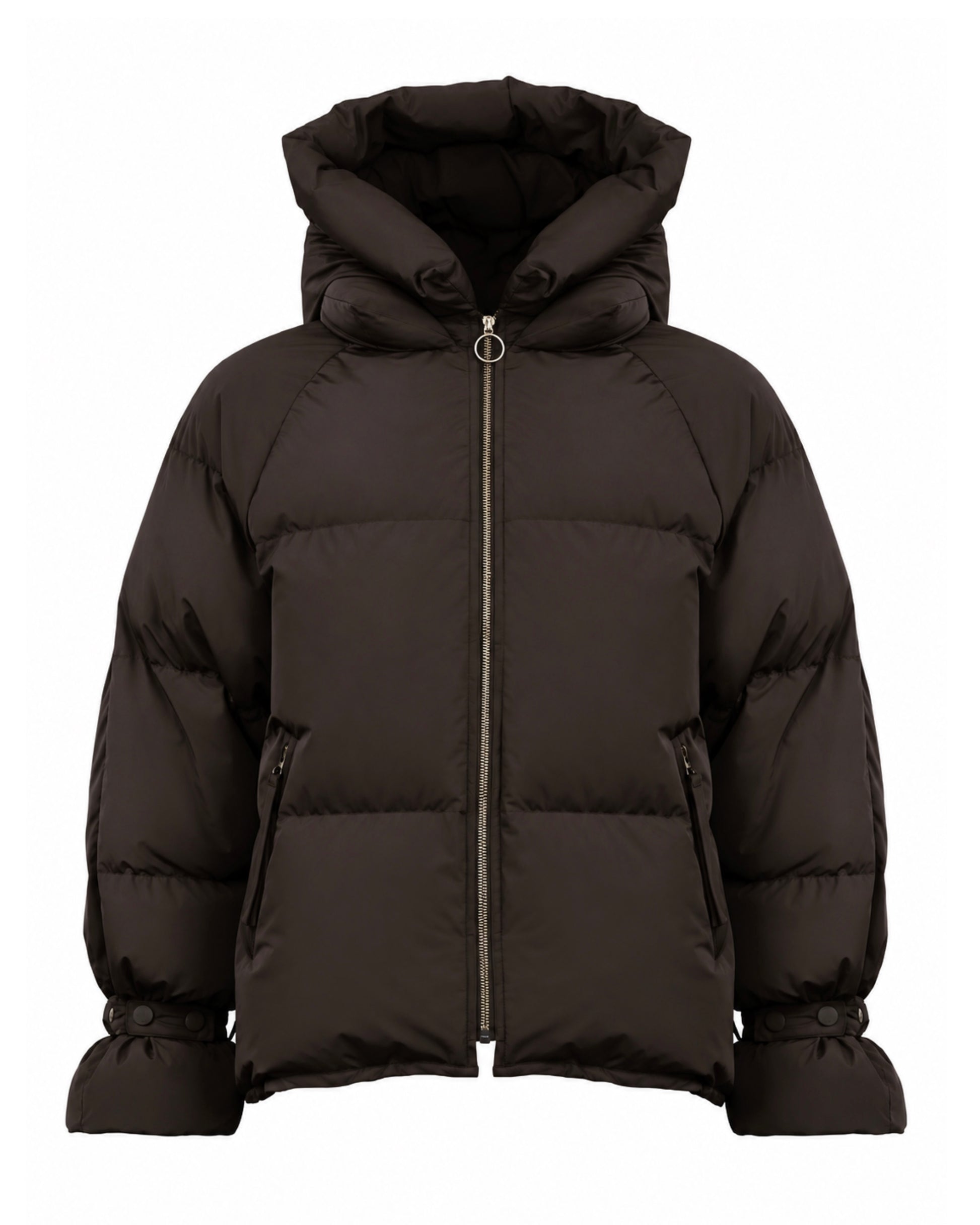 With Black Kylie Real Down Dark Brown - Peet kleding