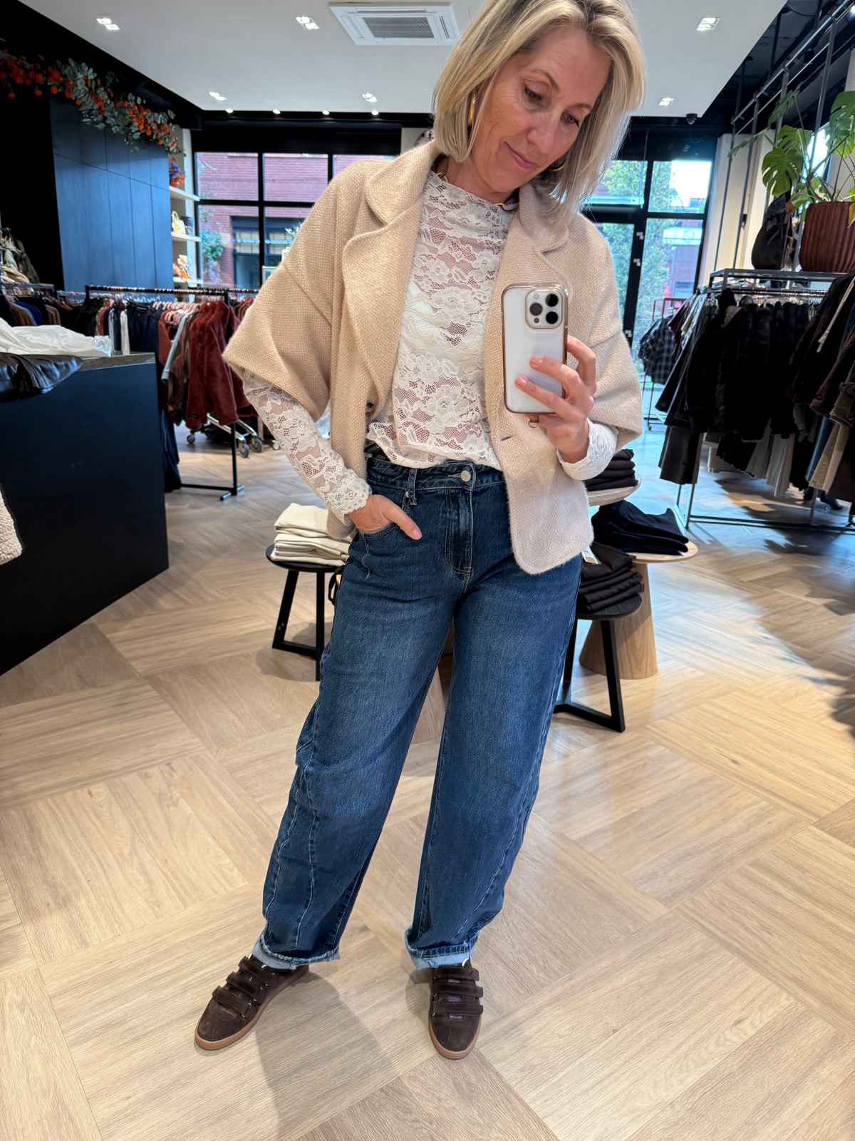 Jeans Matilda Medium Blue - Peet kleding