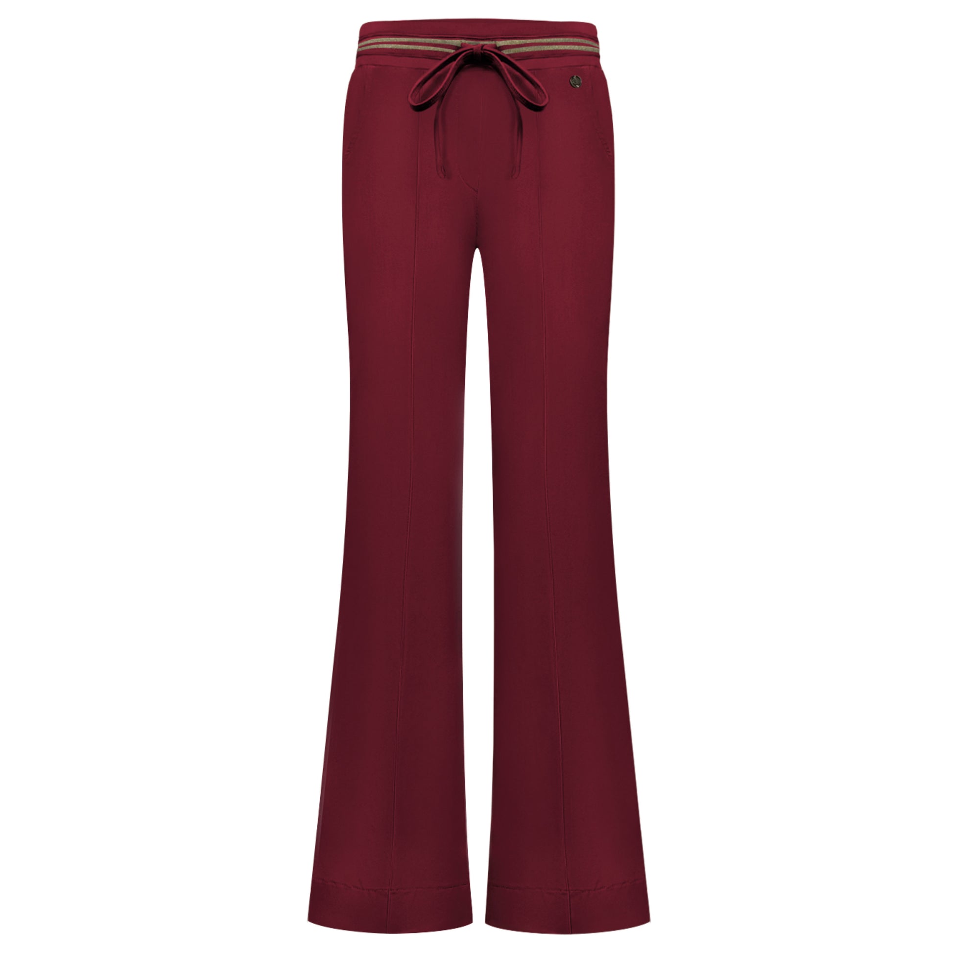 Triple Nine - Travel Broek Anna Bordeaux - 2304 - Peet kleding