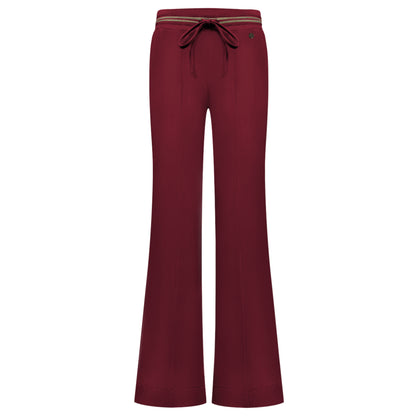 Triple Nine - Travel Broek Anna Bordeaux - 2304 - Peet kleding