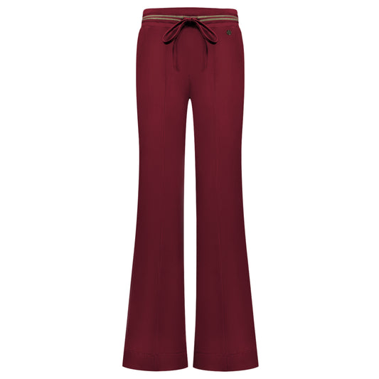Triple Nine - Travel Broek Anna Bordeaux - 2304 - Peet kleding