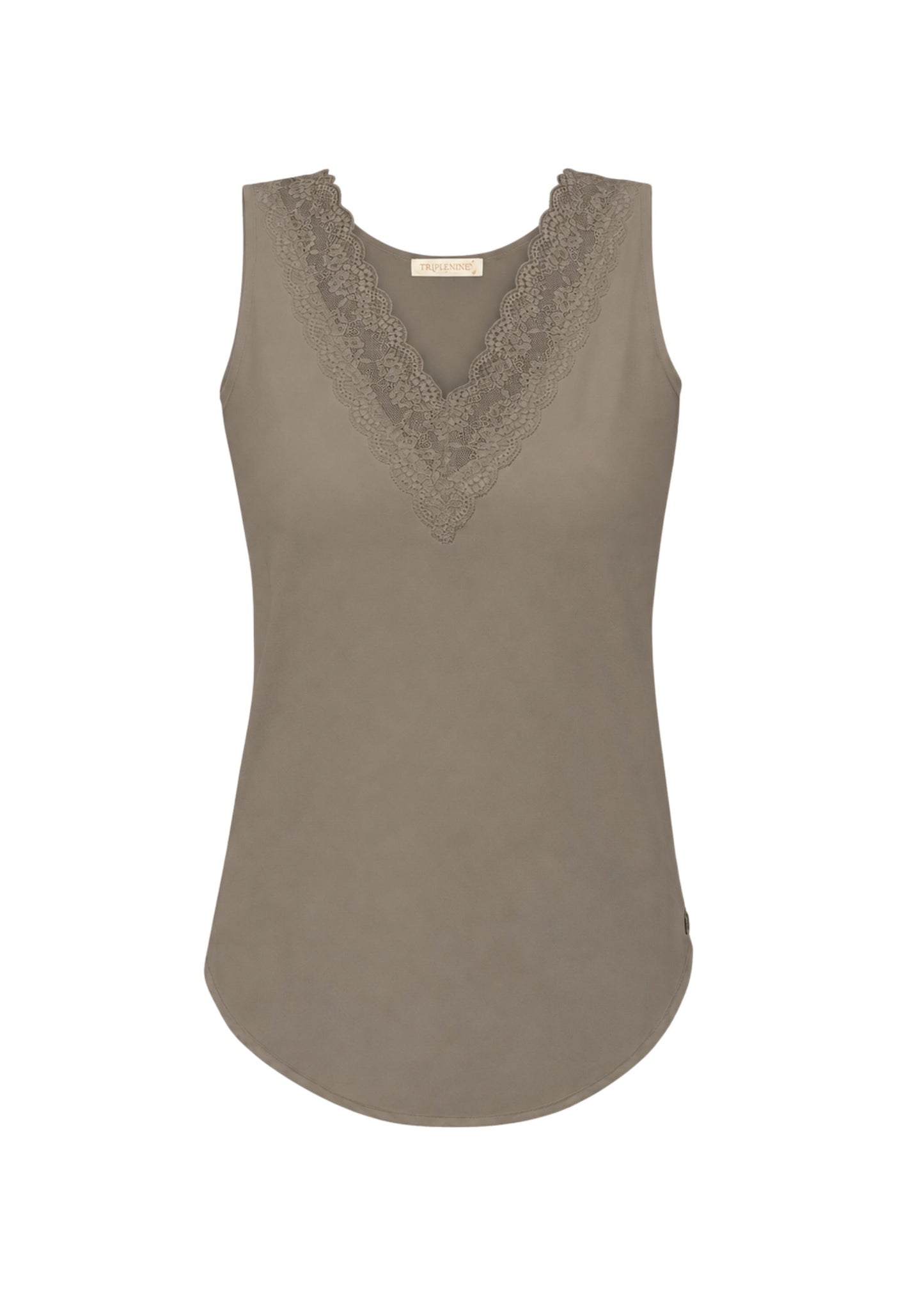 Triple Nine - Travel Top Marly Taupe - 6913 - Peet kleding