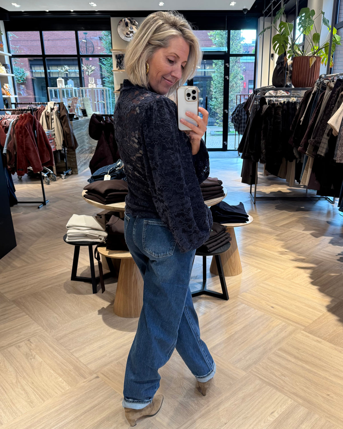 Jeans Matilda Medium Blue - Peet kleding