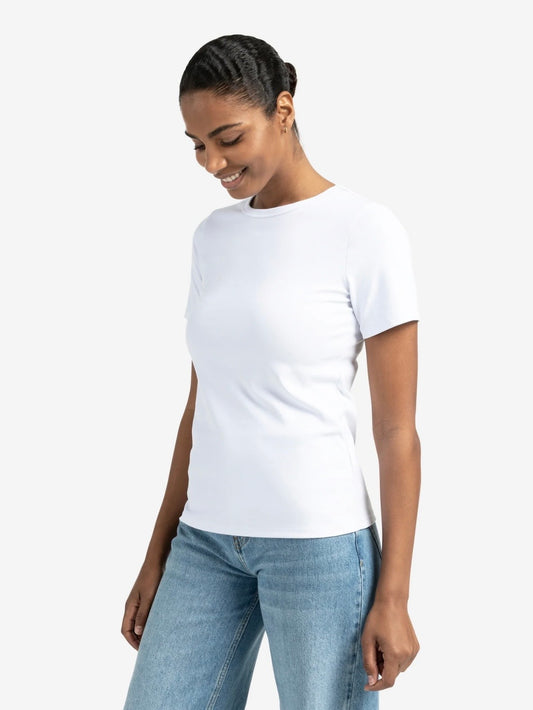 Yaya T Shirt Noos Wit - Peet kleding
