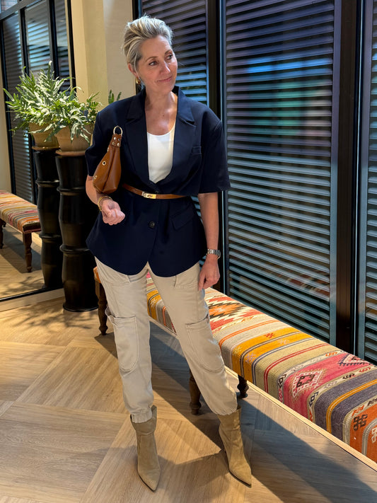 Zhrill Cargo Broek Beige - Peet kleding