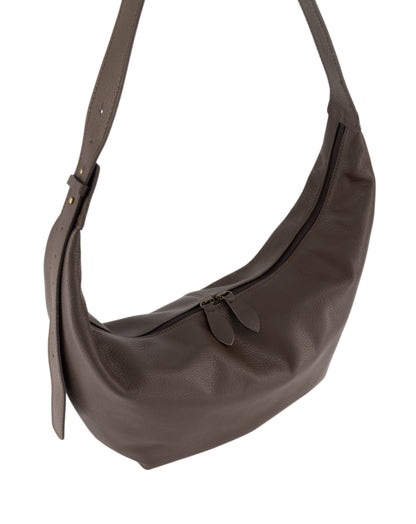 Tas Parma Leer Donkerbruin - Peet kleding