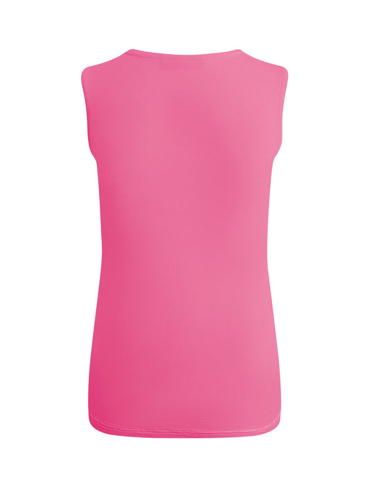 Triple Nine - Cashmere Top Sisi Fuchsia - 9005 - Peet kleding