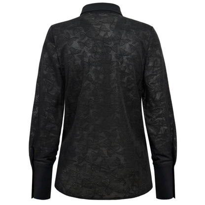 Triple Nine - Travel Blouse Butterfly Zwart - 5920 - Peet kleding