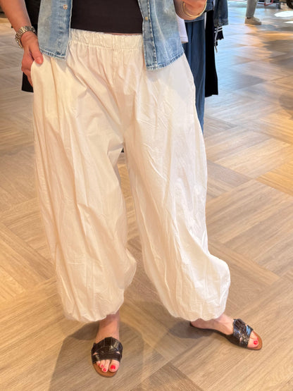 Broek Parachute Ecru - Peet kleding