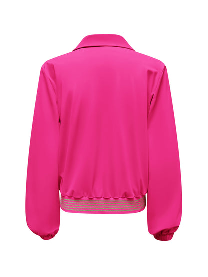 Triple Nine Travel Jas Nina Fuchsia - 92406 - Peet kleding