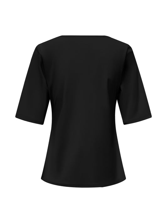 Triple Nine Travel Top Silvi Zwart - 6944 - Peet kleding