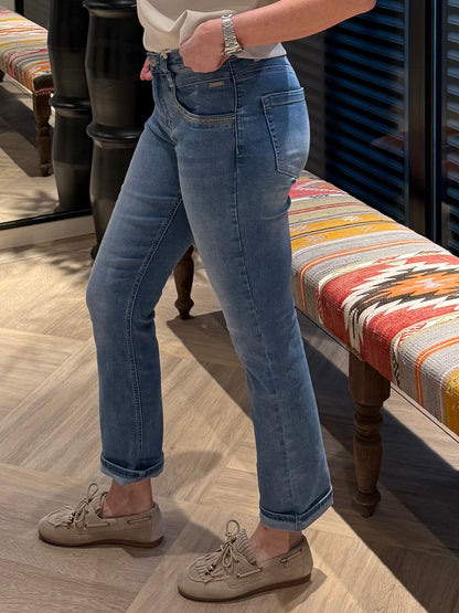 Red Button Jeans Kate Embroid Stoneused - Peet kleding