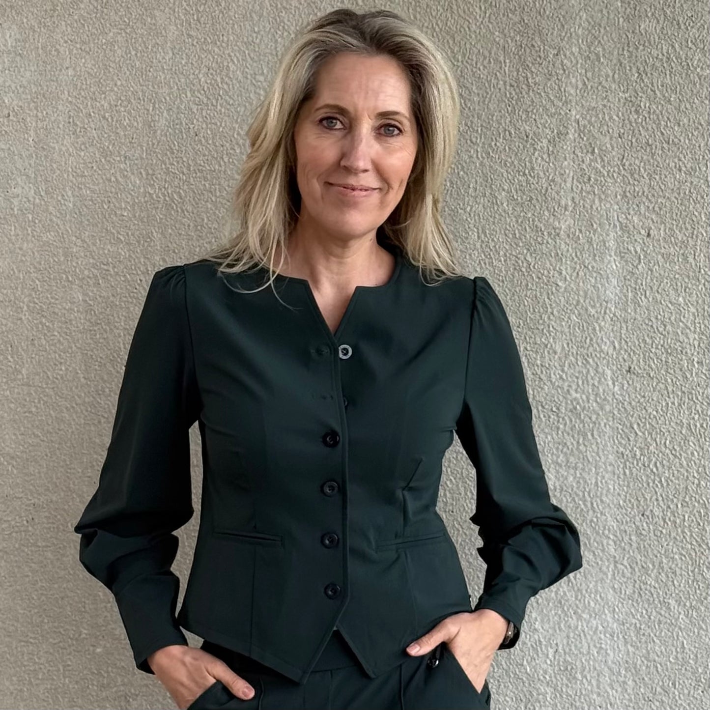 Triple Nine - Travel Jacket Milly Groen - 3905 - Peet kleding