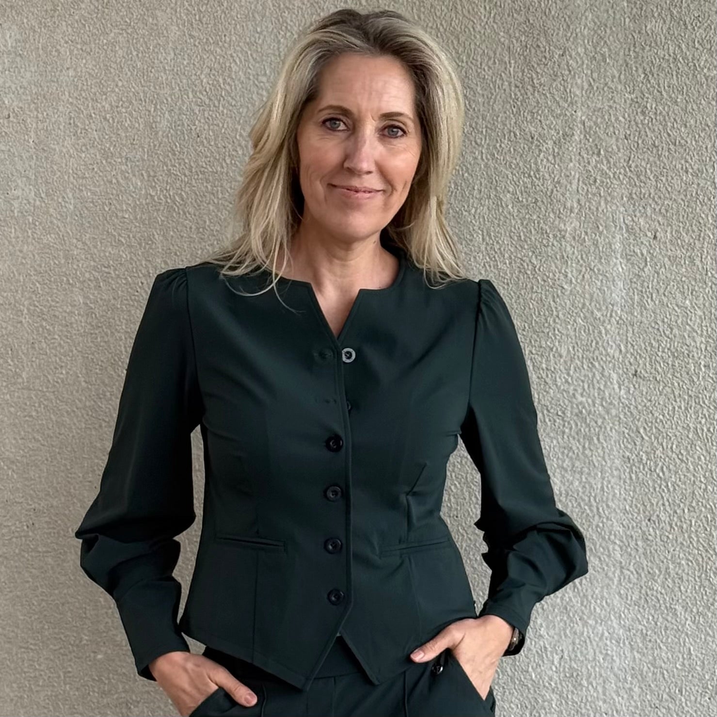 Triple Nine - Travel Jacket Milly Groen - 3905 - Peet kleding