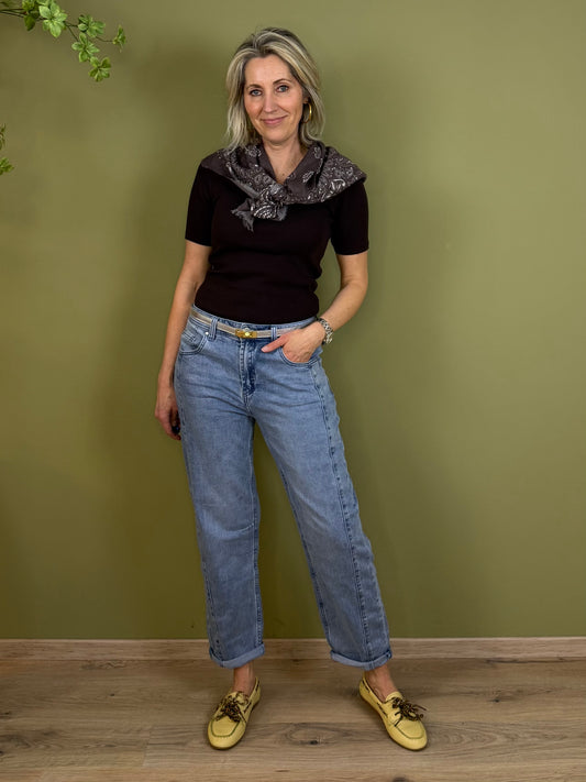 COJ Tee Alina Chocolate - Peet kleding