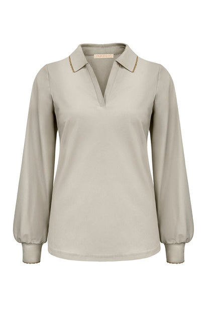 Triple Nine - Travel Top Raphaella Beige - 6929 - Peet kleding