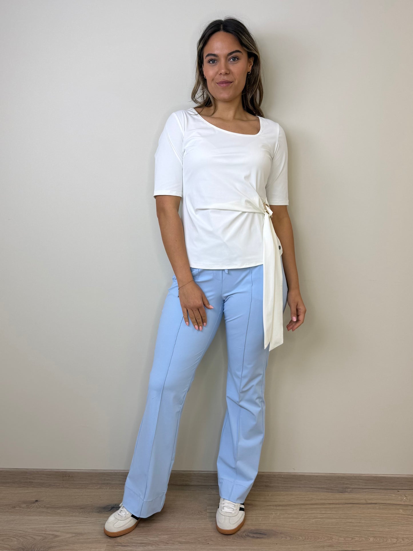 Triple Nine Travel Top Silvi Wit - 6944