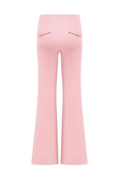 Triple Nine - Travel Broek Fleur Poederroze - 2301 - Peet kleding