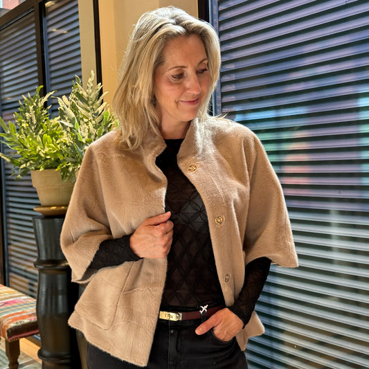 Rino & Pelle Cape Dewi Oat - Peet kleding