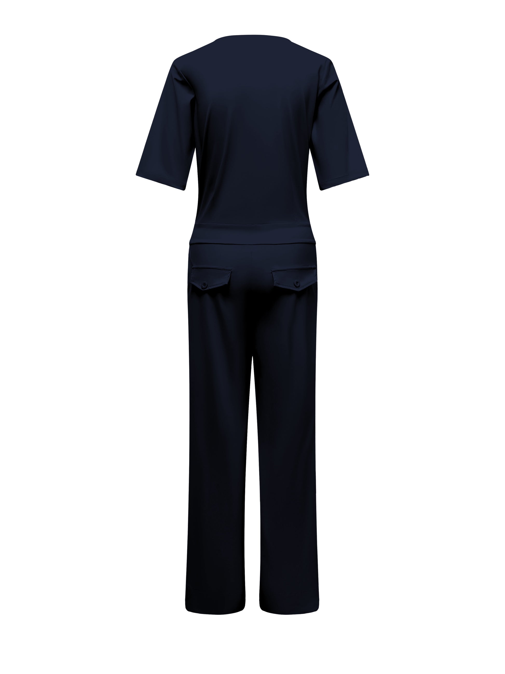 Triple Nine Travel Jumpsuit Mila Navy - 51908 - Peet kleding