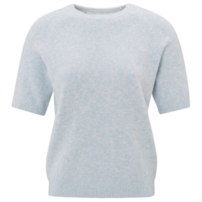 Yaya Trui Korte Mouw Dawn Blue - Peet kleding