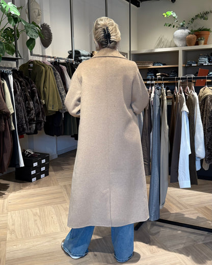 Yaya Jas Wol Cornstalk Brown - Peet kleding