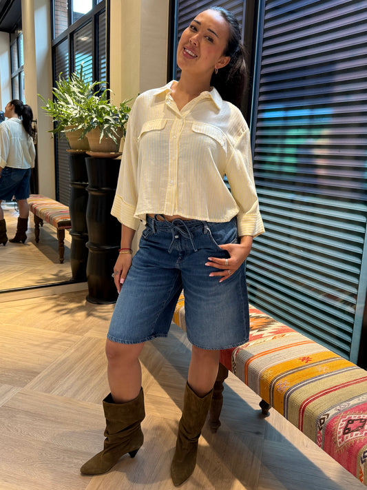 COJ Short Harper Medium Blue - Peet kleding