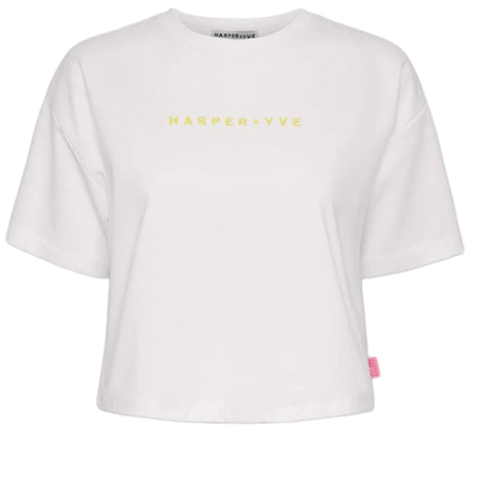 Harper & Yve T-shirt Logo Cropped - Peet kleding