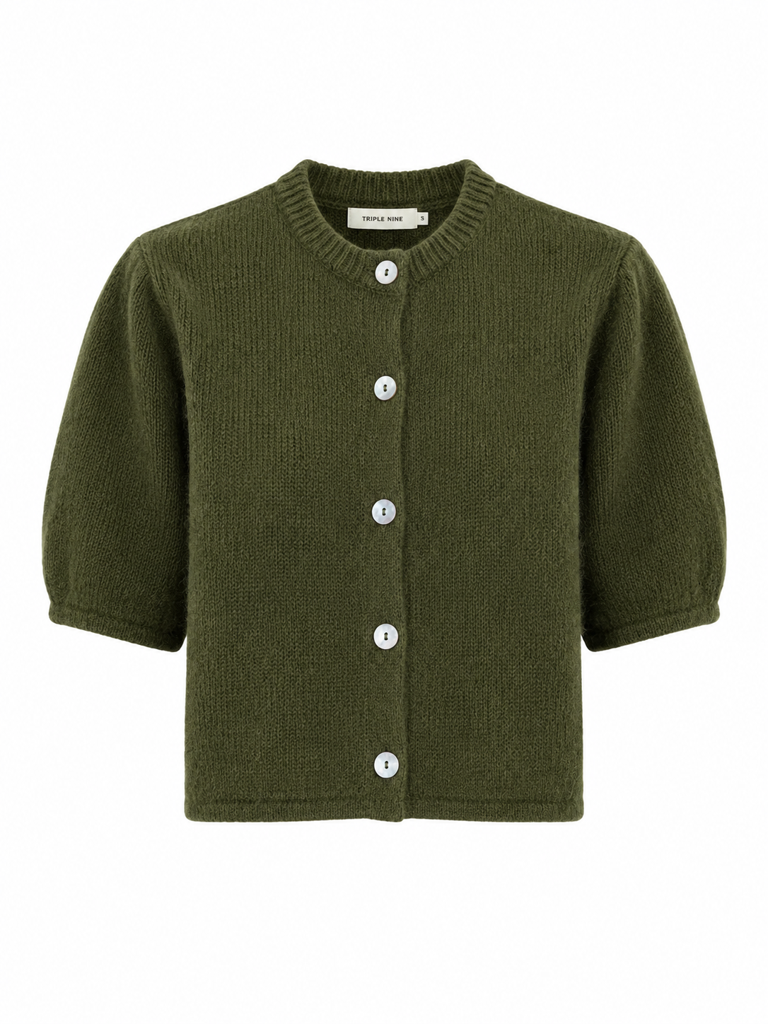 Triple Nine - Alpaca Vest Charlie Donkergroen - Peet kleding