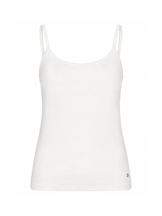 Red Button Singlet Offwhite - Peet kleding