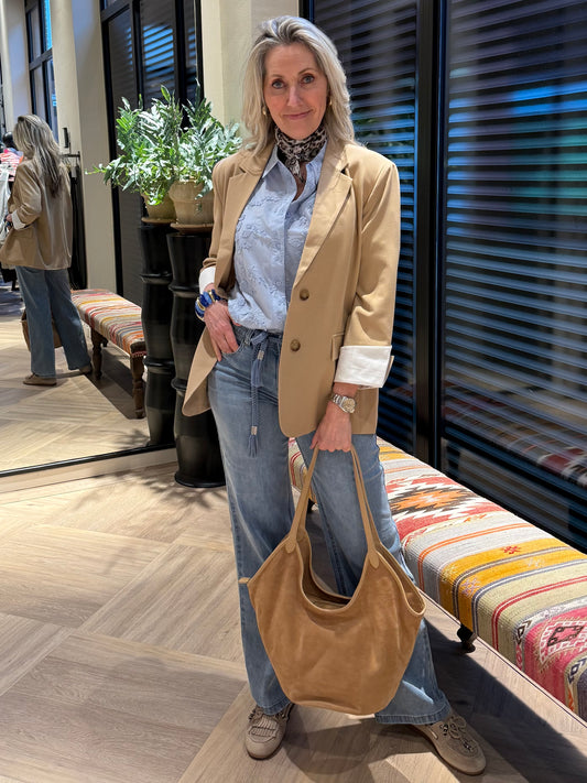 Red Button Victoria Flower Lichtblauw - Peet kleding