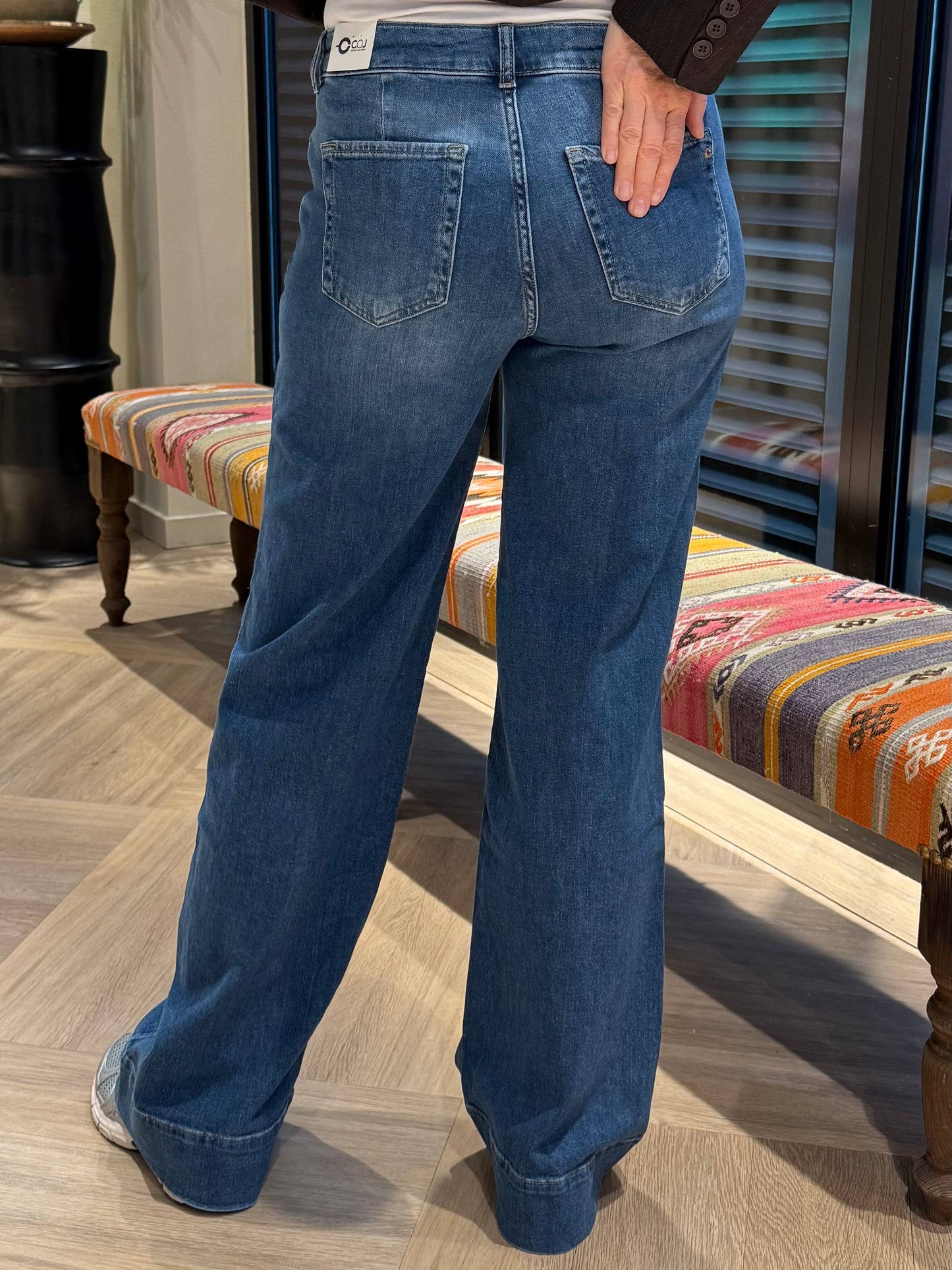COJ Jeans Layla Medium Blue - Peet kleding